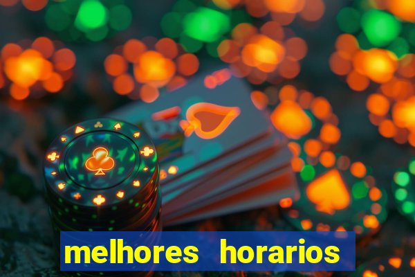 melhores horarios pagantes fortune tiger